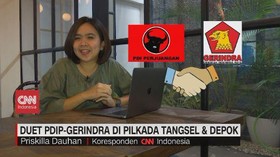 VIDEO: Duet PDIP-Gerindra di Pilkada Tangsel & Depok