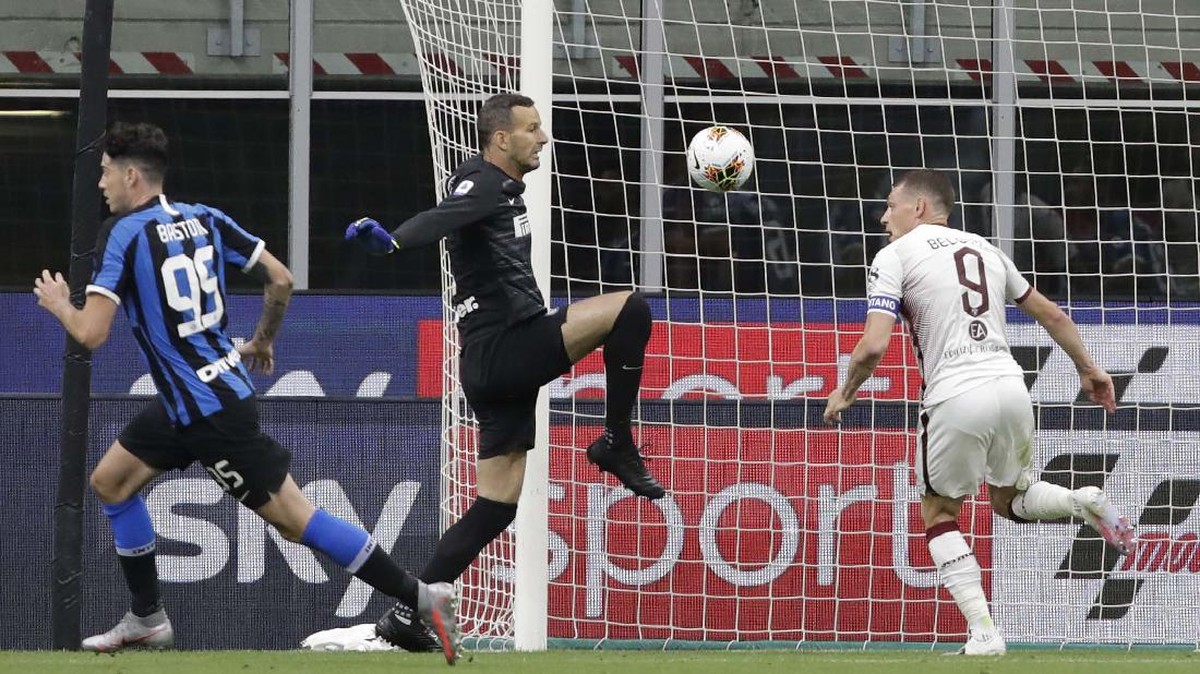 FOTO: Kalahkan Torino, Inter Melesat ke Posisi Kedua Serie A