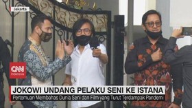 VIDEO: Jokowi Undang Pelaku Seni dan Influencer ke Istana