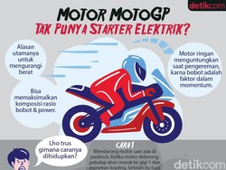 Kenapa Motor MotoGP Tak Pakai Starter Elektrik?