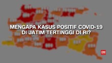 VIDEO: Penyebab Tingginya Kasus Positif Covid-19 di Jatim