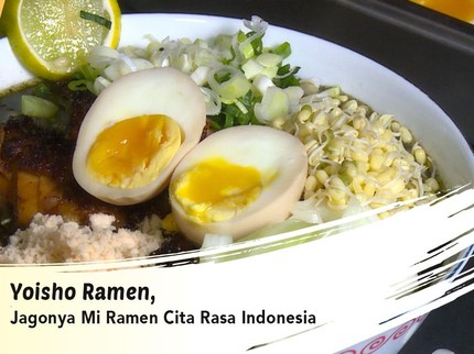 Yoisho Ramen, Jagonya Mi Ramen Cita Rasa Indonesia