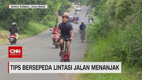 VIDEO: Tips Bersepeda Lintasi Jalan Menanjak