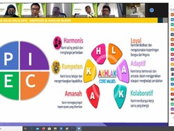 Bentuk Karyawan Milenial Ber-Akhlak Epic, Brantas Abipraya Gelar Webinar