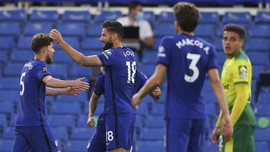 Selebrasi Giroud Dorong Jorginho Jadi Viral