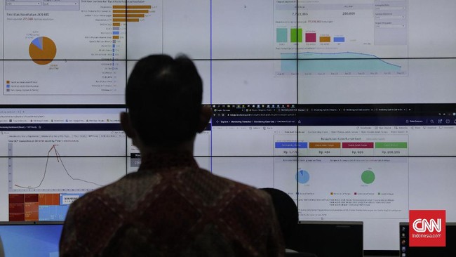 Realisasi Dana Jaminan Sosial BPJS Kesehatan cuma 76,69 persen dari target tahun lalu. Yakni, terealisasi Rp90,33 triliun dari target Rp113,35 triliun.
