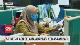 VIDEO: Selama Adaptasi Kebiasaan Baru, Kerja ASN dibagi 2 Sif