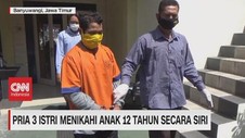 VIDEO: Pria 3 Istri Menikahi Anak 12 Tahun Secara Siri