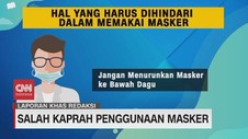 VIDEO: Salah Kaprah Penggunaan Masker