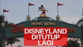VIDEO: Disneyland Hongkong Ditutup Lagi