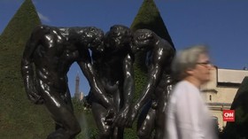VIDEO: Museum Rodin di Paris Buka Meski Sepi Pengunjung