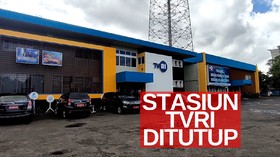 VIDEO: 1 Staf Meninggal Dunia, Stasiun TVRI Sumsel Ditutup