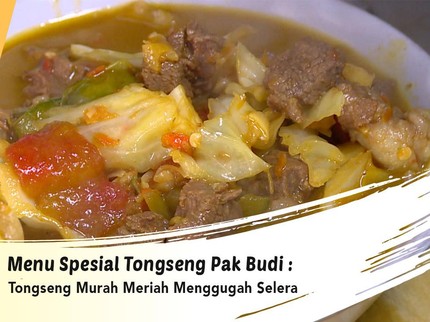 Menu Spesial Tongseng Pak Budi: Tongseng Murah Meriah Menggugah Selera