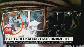 VIDEO: Balita Berkalung Emas Dijambret
