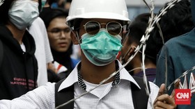 Aksi Tolak RUU Ciptaker Ricuh di Makassar, 37 Orang Ditangkap