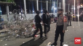 Demo di DPR Ricuh, Polisi Tangkap 20 Orang Diduga Perusuh