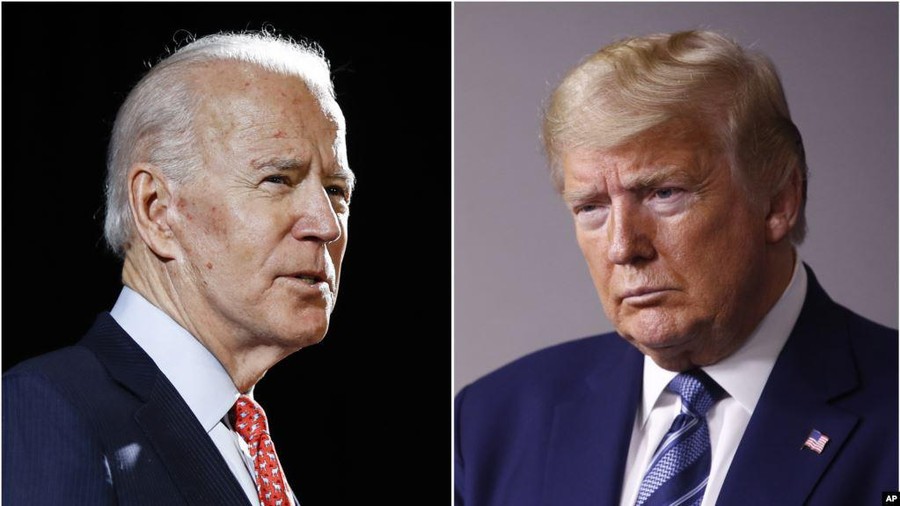 Joe Biden dan Donald Trump (AP Photo)