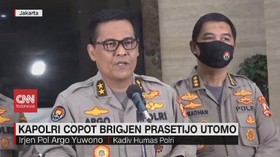 VIDEO: Kapolri Copot Brigjen Prasetijo Utomo