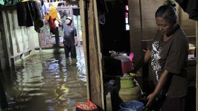 FOTO : Korban Langganan Banjir Konawe Utara