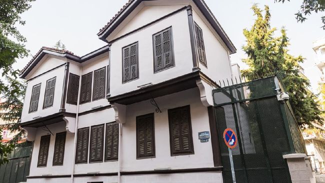 Mustafa Kemal ataturk house founder of turkey in Thessaloniki greece