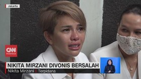 VIDEO: Nikita Mirzani Divonis Bersalah dengan Pidana 6 Bulan