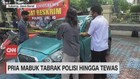 VIDEO: Pria Mabuk Tabrak Polisi Hingga Tewas