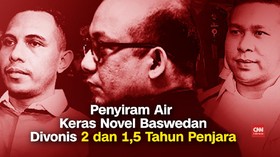 VIDEO: Dua Penyiram Air Keras Novel Divonis 2 dan 1,5 Tahun