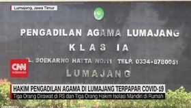 VIDEO: Hakim Pengadilan Agama di Lumajang terpapar Covid-19