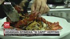 VIDEO: Hidangan Istimewa 'Si Capit' Kepiting