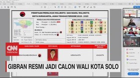 VIDEO: Gibran Resmi Jadi Calon Wali Kota Solo