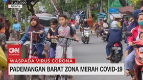VIDEO: Pademangan Barat Zona Merah Covid-19