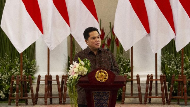 Menteri BUMN Erick Thohir menjajaki kerja sama ekonomi dengan Inggris, salah satunya di bidang industri pertahanan dan pariwisata.