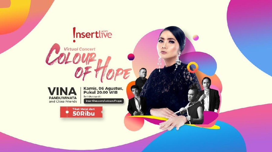 Obati Rindu Penggemar, Vina Panduwinata Gelar Konser Virtual