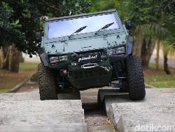 Top! Rantis Maung Buka Peluang Dijual ke Luar Negeri