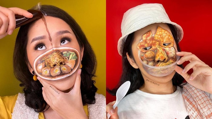 8 Makeup Look Terinspirasi dari Makanan ala MUA Nia Ingrid, Kreatif Banget! 8 Makeup Look Terinspirasi dari Makanan ala MUA Nia Ingrid, Kreatif Banget!