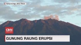 VIDEO: Gunung Raung Erupsi