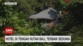 VIDEO: Menengok Hotel Terbaik Sedunia di Tengah Hutan Bali