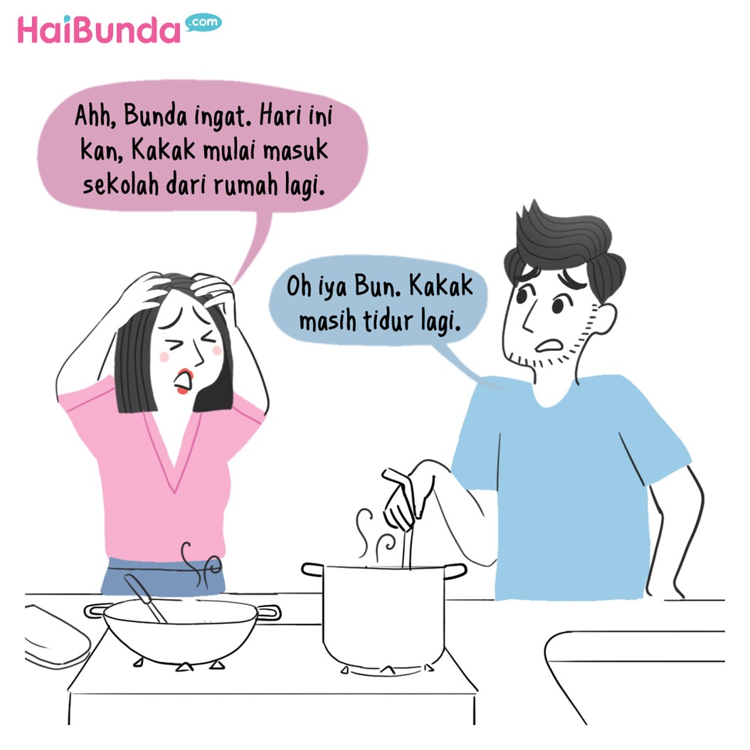Komik Sekolah Online Lagi