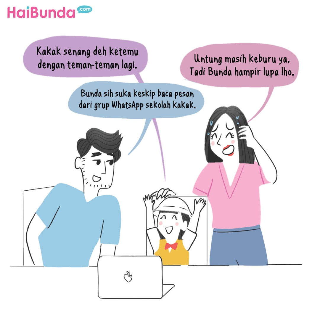 Komik Sekolah Online Lagi