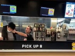 Diingatkan Pakai Masker, Pria Ini Malah Tinju Manajer McD!