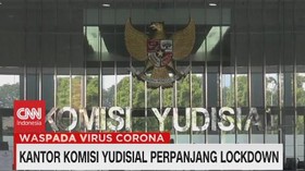 VIDEO: Kantor Komisi Yudisial Perpanjang Lockdown