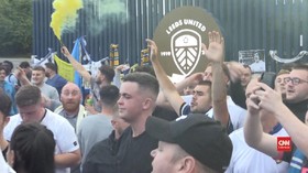 VIDEO: Leeds Promosi Ke Liga Inggris, Fan Turun ke Jalan