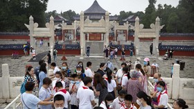 FOTO: Kuil Surga di China Kembali Membuka Gerbang
