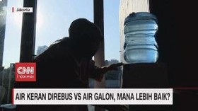 VIDEO: Air Keran Direbus Vs Air Galon, Mana Lebih Baik?