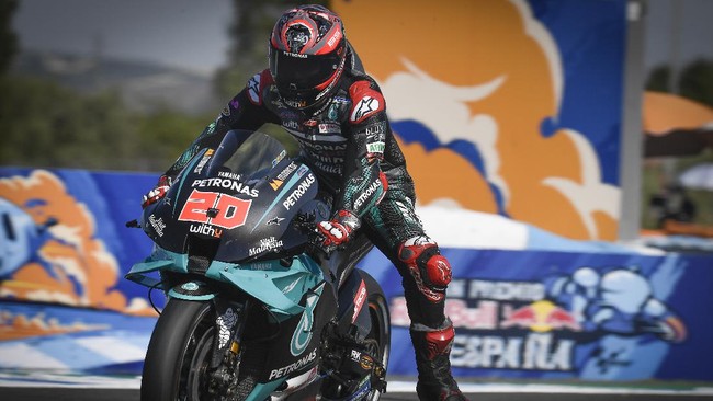 Pembalap Petronas Yamaha, Fabio Quartararo, melihat peluang di balik ketiadaan Marc Marquez dalam balapan MotoGP Andalusia 2020.