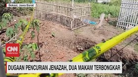 VIDEO: Dugaan Pencurian Jenazah, Dua Makam Terbongkar