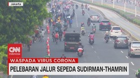 VIDEO: Rencana Pelebaran Jalur Sepeda Sudirman-Thamrin