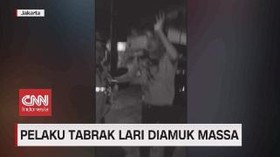 VIDEO: Pelaku Tabrak Lari Diamuk Massa