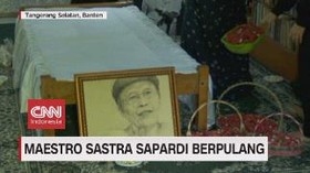 VIDEO: Sastrawan Sapardi Djoko Damono Meninggal Dunia