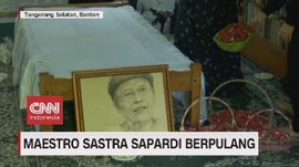 VIDEO: Sastrawan Sapardi Djoko Damono Meninggal Dunia